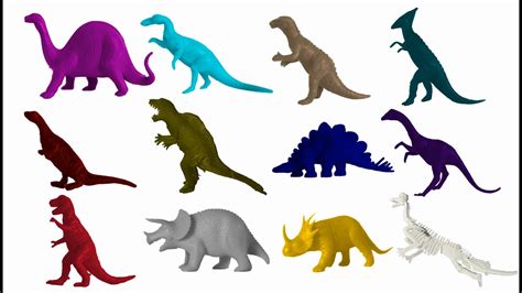 Dinosaur Colors 2 The Kids Picture Show Fun And Educational Learning