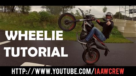 How To Wheelie 50cc Wheelie Tutorial Youtube