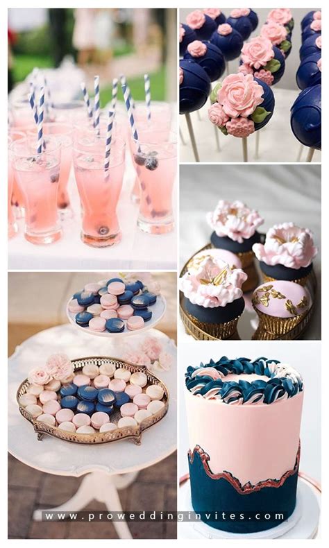 Classic Wedding Color Palettes To Steal Navy Blue And
