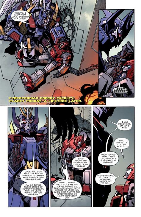 Transformers Galaxies 6 Full Preview Deathsauruss Ruse Has Worked