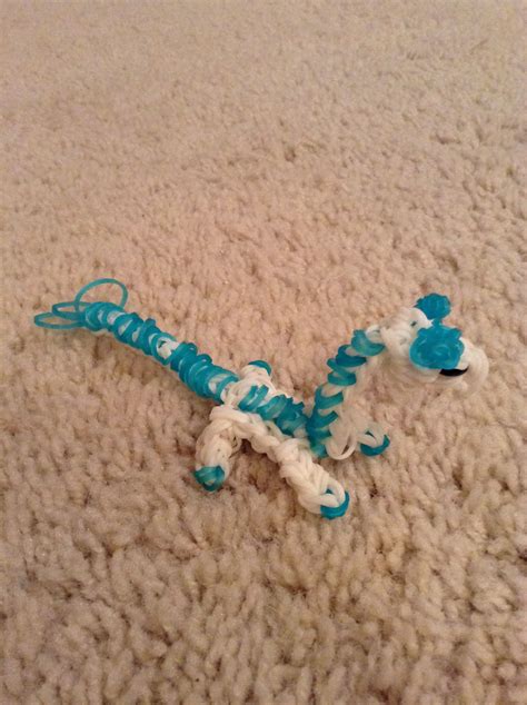 This Is My Rainbow Loom Dragon Figure That I Made