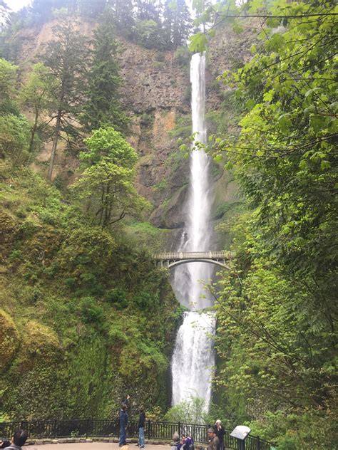 Multnomah Falls Portland Oregon Multnomah Falls Places To Go