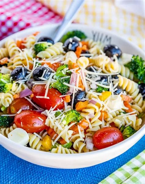 Easy Rotini Pasta Salad The Best Summer Dinner Recipes For 2 People