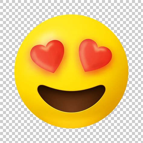 Smiling Face With Heart Eyes Emoji Png Image Free Download