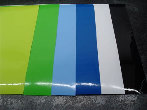 Gloss Self Adhesive Craft Vinyl A4 Sheets 7 Colours Etsy