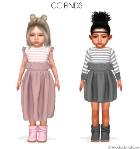 Sims 4 Toddler Lookbook Sims 4 Toddler Clothes Sims 4 Toddler Sims Baby