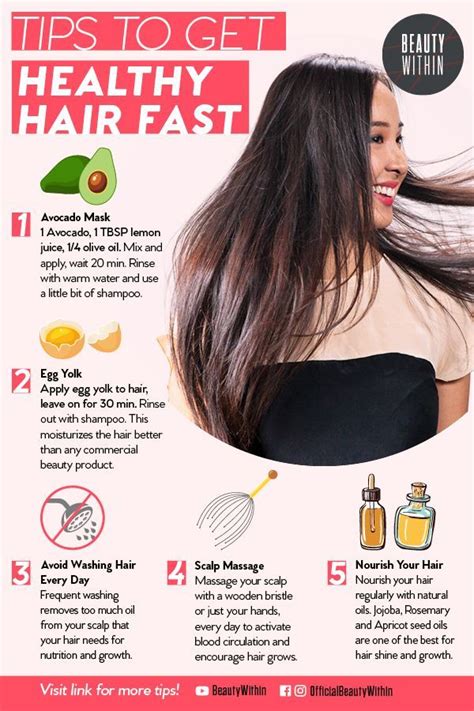 ️23 tips ️ultimate guide to grow healthy hair fast straight curly and wavy we put together a