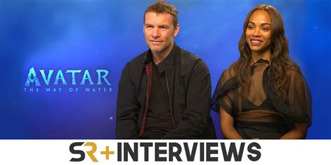 Zoe Saldaña And Sam Worthington Interview Avatar The Way Of Water