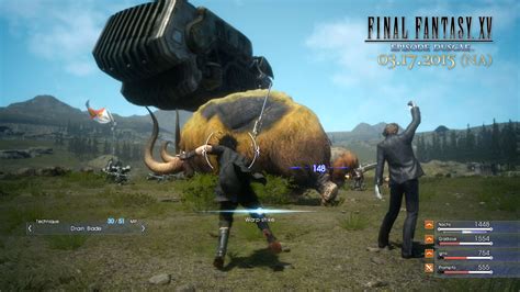 Final Fantasy Xv Demo Nearing Release Rice Digital