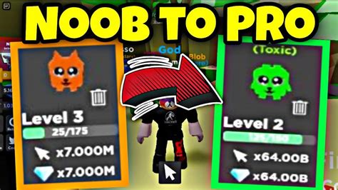 Noob To Pro Tapping Legends Roblox Tapping Legends Youtube