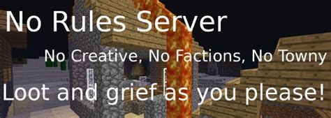 Check out our list of the best minecraft servers! DirtMC | Anarchy Server | NO RULES Minecraft Server