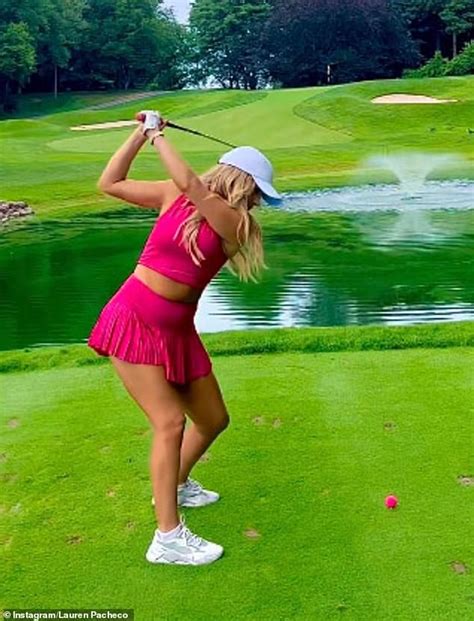 Shes Teed Up For Fame Stunning Golf Influencer Amasses A Legion Of Fans By Documenting