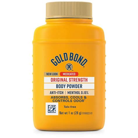 Gold Bond Medicated Original Strength Body Powder Talc Free Walgreens