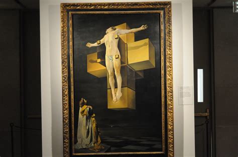 Crucifixion Corpus Hypercubus Salvador Dalí 1954 Flickr