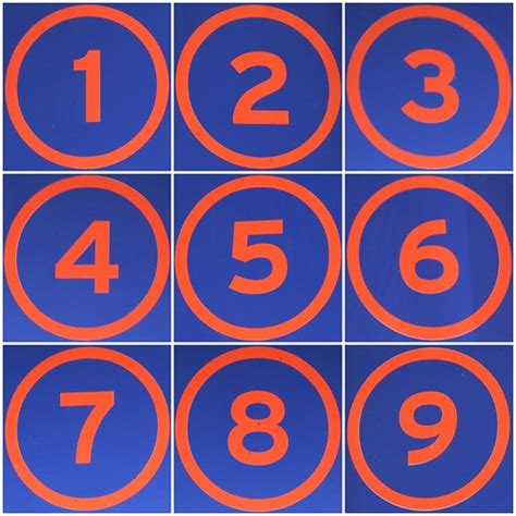 Numbers 1 To 9 Created With Fds Flickr Toys 1 1 2 2 3 Flickr