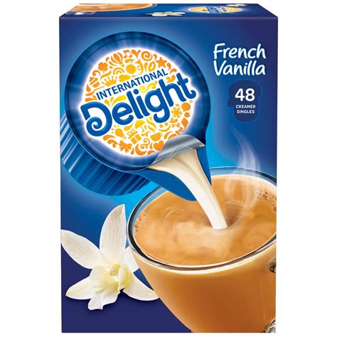 International Delight French Vanilla Coffee Creamer Singles 48 Count