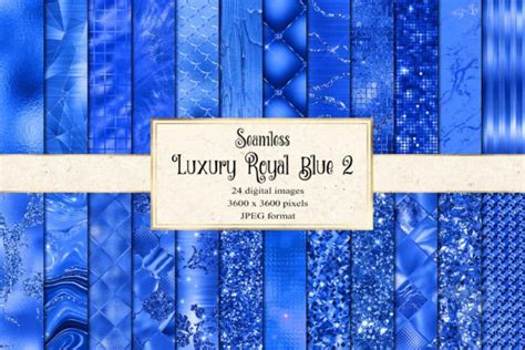 Luxury Royal Blue Textures Graphic By Digital Curio · Creative Fabrica