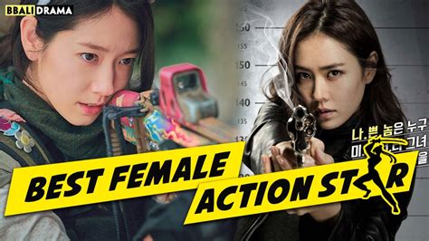 Korean Actresses With Best Action Scenes Youtube