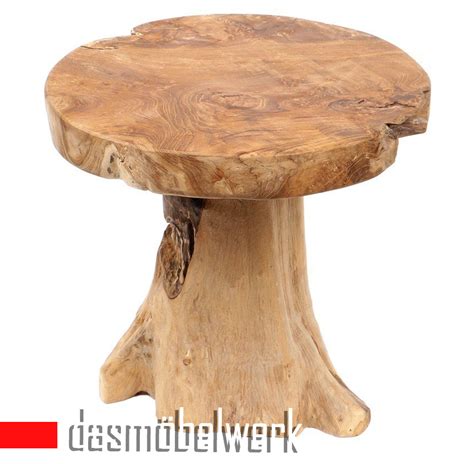Möbel aus echtholz günstig kaufen bei. Baumstamm Wurzel Hocker ROOT Teak massiv Holz ...