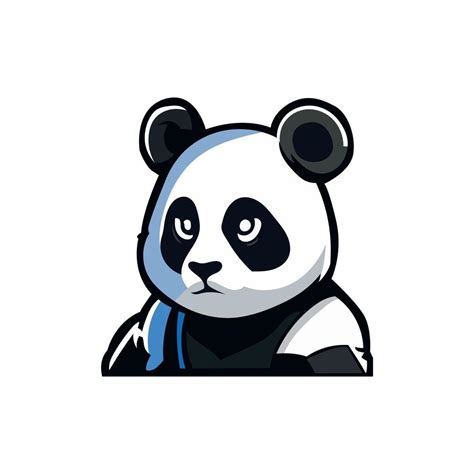 Cute Panda Vector Design Logo 23154581 Vector Art At Vecteezy