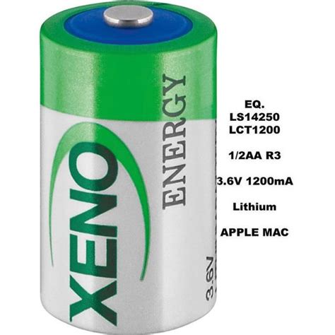 Pile Lithium 36v Xeno Xl 050f 12aa Ls14250 Achat Vente Piles