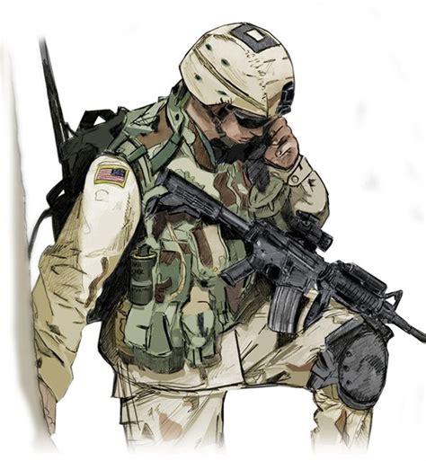 Discover more military anime on myanimelist, the largest online edward hopes to draw into the military's resources to find the fabled stone and restore his and. Pin by 志佳 胡 on Army | Soldier drawing, Us army soldier, Military artwork