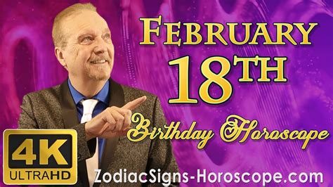February 18 Zodiac Horoscope And Birthday Personality February 18th