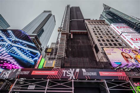 L&L Holding's TSX Broadway Tower Takes Shape in Times Square ...