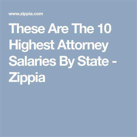 These Are The 10 Highest Attorney Salaries By State Zippia Job