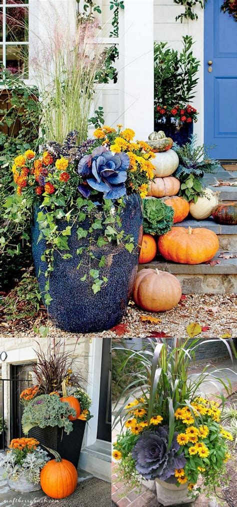 22 Beautiful Fall Planters For Easy Outdoor Fall Decorations Page 2
