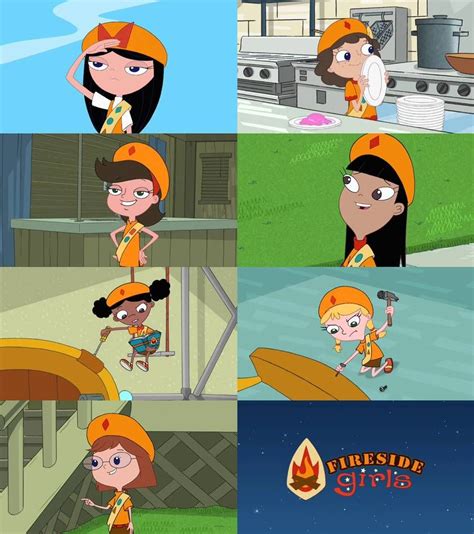 Fireside Girls Members Phineas And Ferb By Dlee1293847 On Deviantart Phineas And Ferb