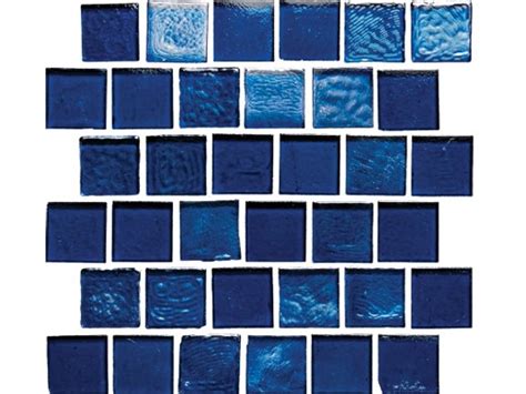National Pool Tile Aquascapes 1x1 Glass Tile Sapphire Ocn Sapphire