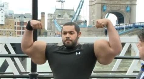 The Worlds Largest Biceps Big Biceps Biceps Tank Man