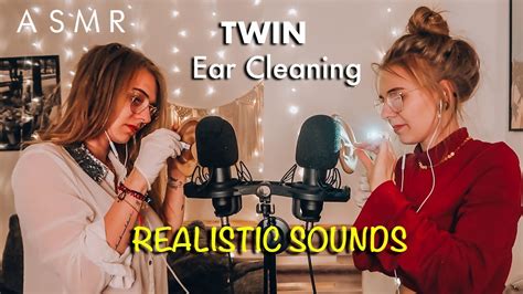 asmr tingly twin ear cleaning for your relaxation soph stardust youtube