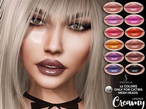 second life marketplace sintiklia creamy lipstick catwa t free