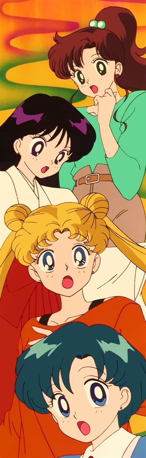 Hino Rei Kino Makoto Mizuno Ami Sailor Moon Tsukino Usagi Bishoujo Senshi Sailor Moon