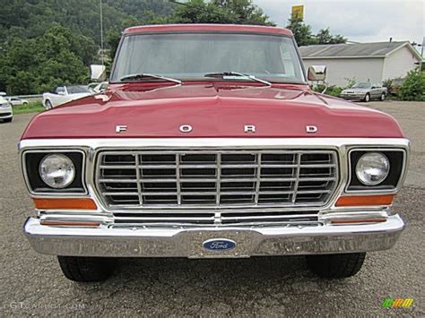 1978 Red Ford F150 Custom 4x4 83316782 Photo 14 Car