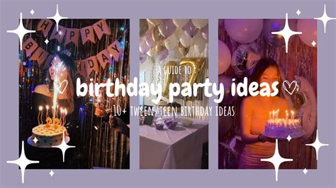 10 Aesthetic Birthday Party Theme Ideas Queen Of Aesthetic Youtube