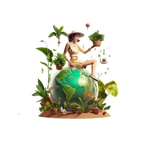 Imagen de icono de vector de día mundial del medio ambiente Archivo