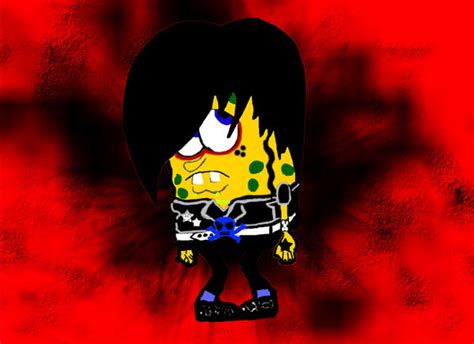 Emo Spongebob By Degrocris On Deviantart