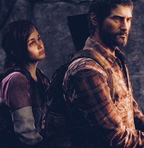 Ellie And Joel The Last Of Us The Last Of Us Joel And Ellie Game
