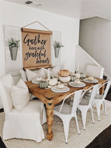 Inspiring Fall Modern Farmhouse Decor Ideas - HOOMCODE | Farmhouse