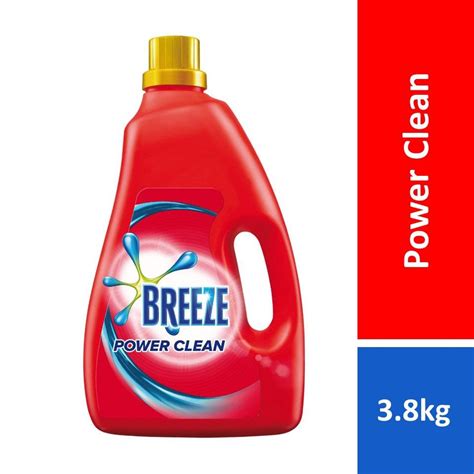 Breeze Detergent Liquid Power Clean 38kg Shopee Malaysia