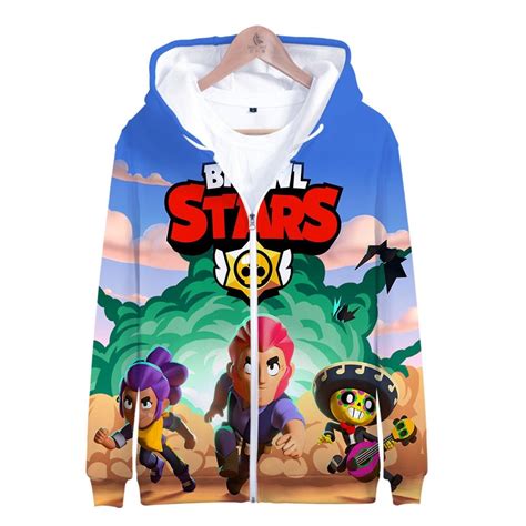 They do not have any sharp internal plastic or wires and are specially designed to ensure that they do not cause any skin irritation. Hot sale BRAWL STARS Zipper Jacket 3D Hoodies Sweatshirt ...