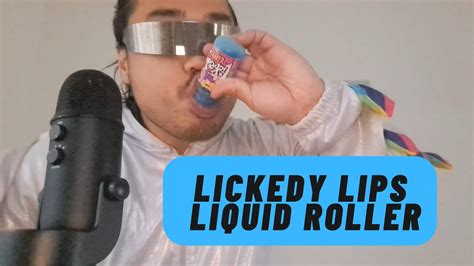 Asmr Lickedy Lips Roller Liquid Candy 🍬 Mouth Sounds And Licking 👅🍬 Youtube