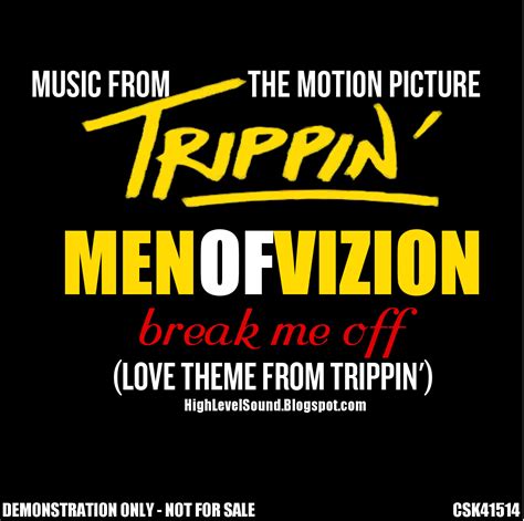 highest level of music men of vizion break me off love theme from trippin promo cdm 1999