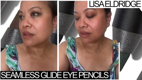 NEW Lisa Eldridge Seamless Glide Eye Pencils All 6 Shades Try On And