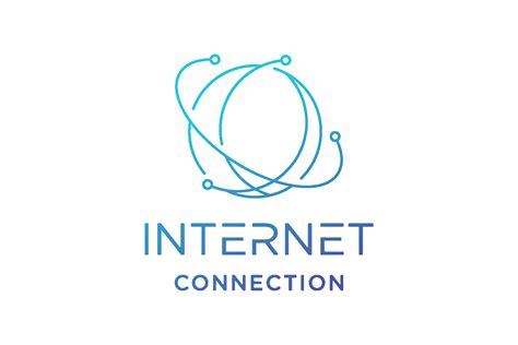 Internet Logo Simple Line Browser Icon Illustration Par Vectoryzen