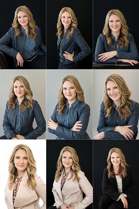 Headshot Posing Photography Poses Women