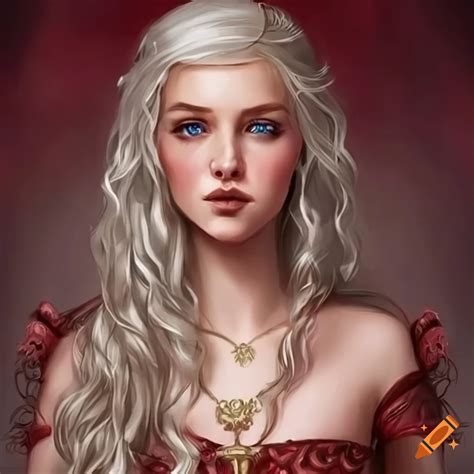 Image Of A Young Targaryen Princess On Craiyon